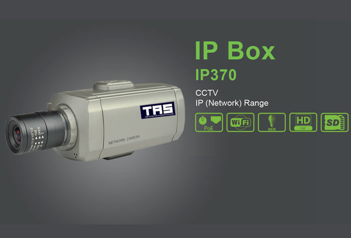 CCTV IP370 CAMERA - CCTV Cameras IP (Network) BOX security and access control products