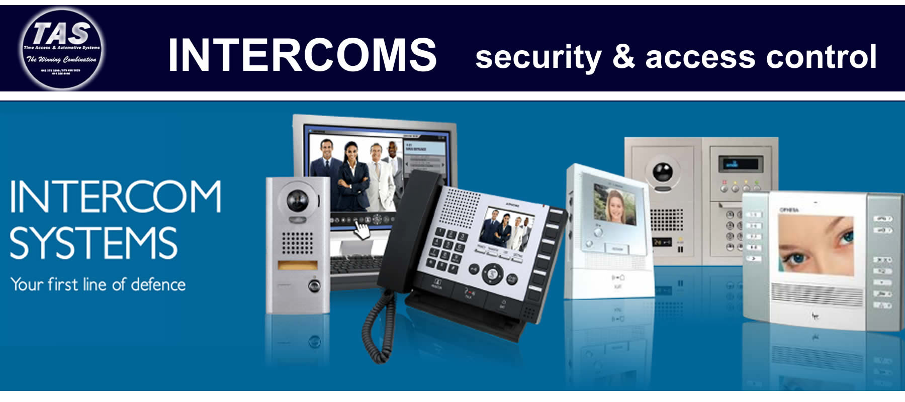 intercoms security control banner