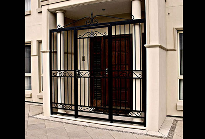 Office and Residential Pedestrian Entrance Steel gates