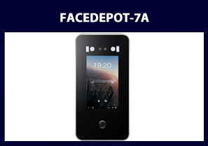 fingerprint reader and facial reader FaceDepot-7a biometric reader