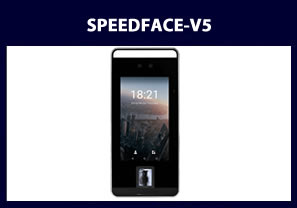 fingerprint reader and facial reader speedface-v5 biometric reader
