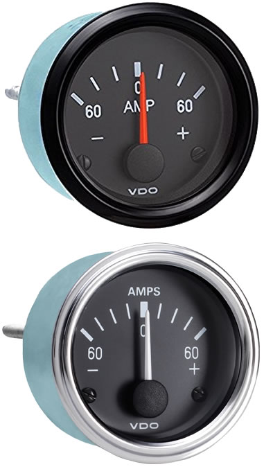 Ammeter vdo gauge