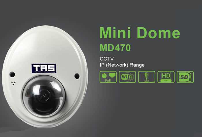CCTV MINI DOME 470 CAMERA - CCTV Cameras IP (Network) MINI DOME security and access control products