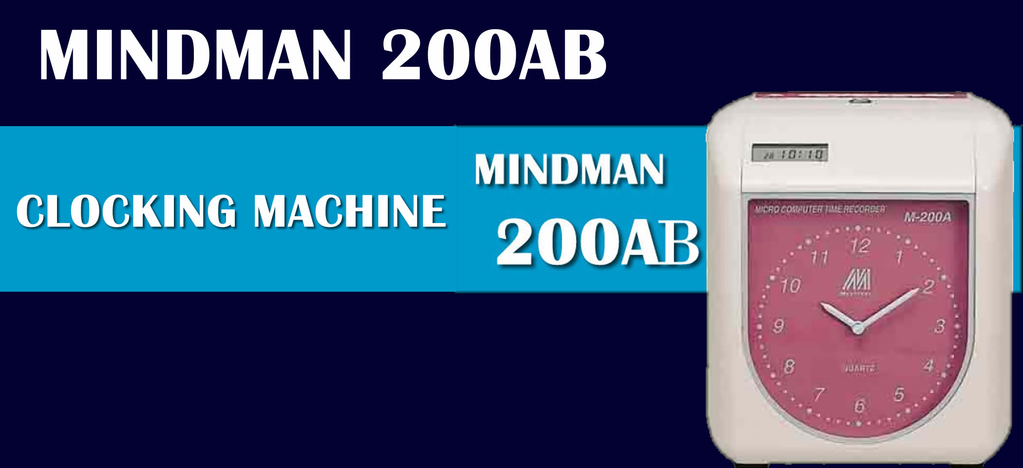 clocking-machine-mindman 200ab Banner