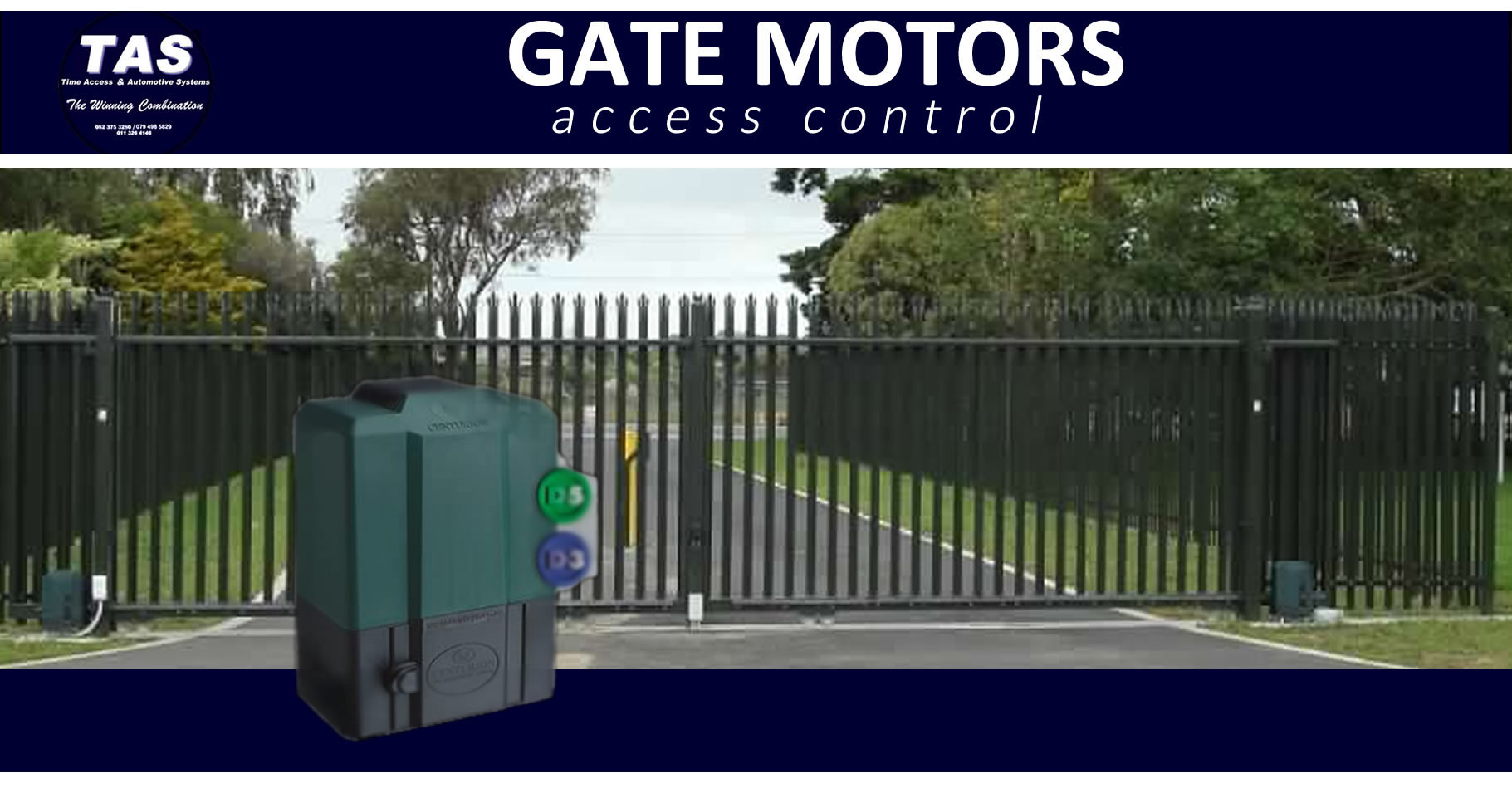 gate motors security control banner