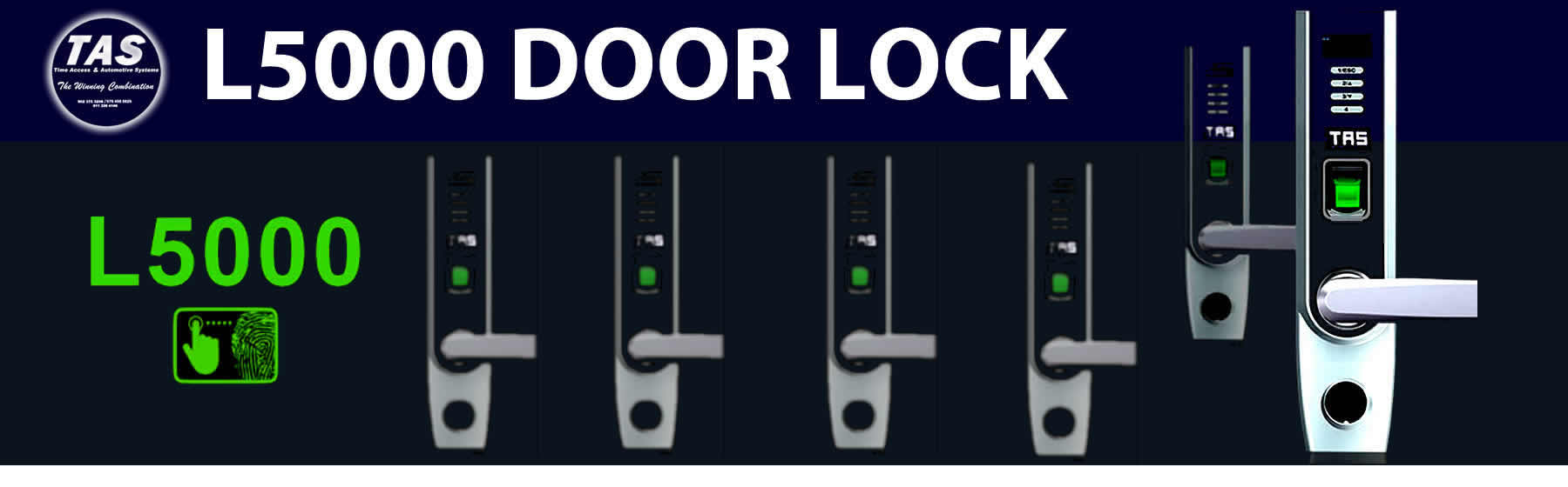 L5000 door locks banner