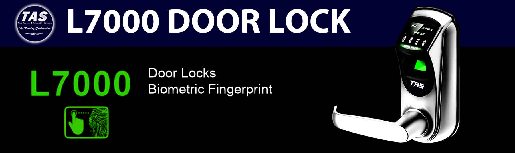 L7000 door locks banner