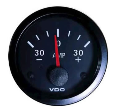 Ammeter vdo gauge 30amp